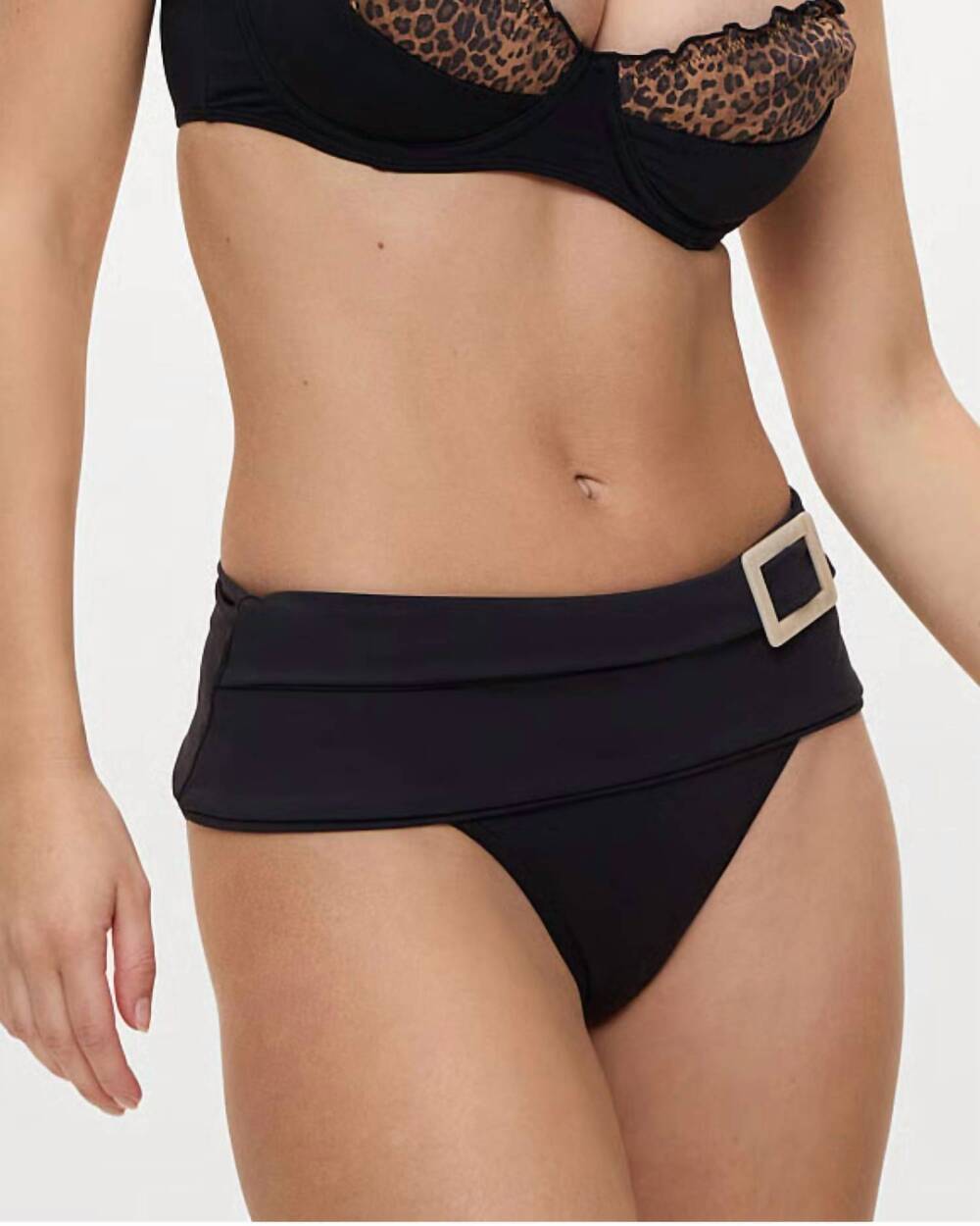 NEW FRANKIES BIKINIS maverick bikini bottom in black